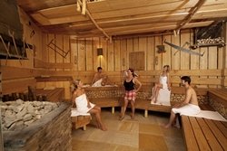 Holzstadl Aufguss in der Badewelt Sinsheim
