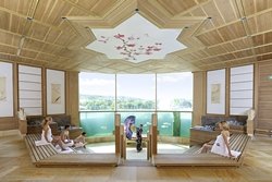 Koi-Sauna in der Badewelt Sinsheim