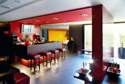 Saunabar der Therme Meran