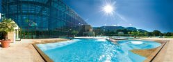 Panorama der Therme Meran